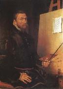 Antonis Mor Self-Portrait oil painting